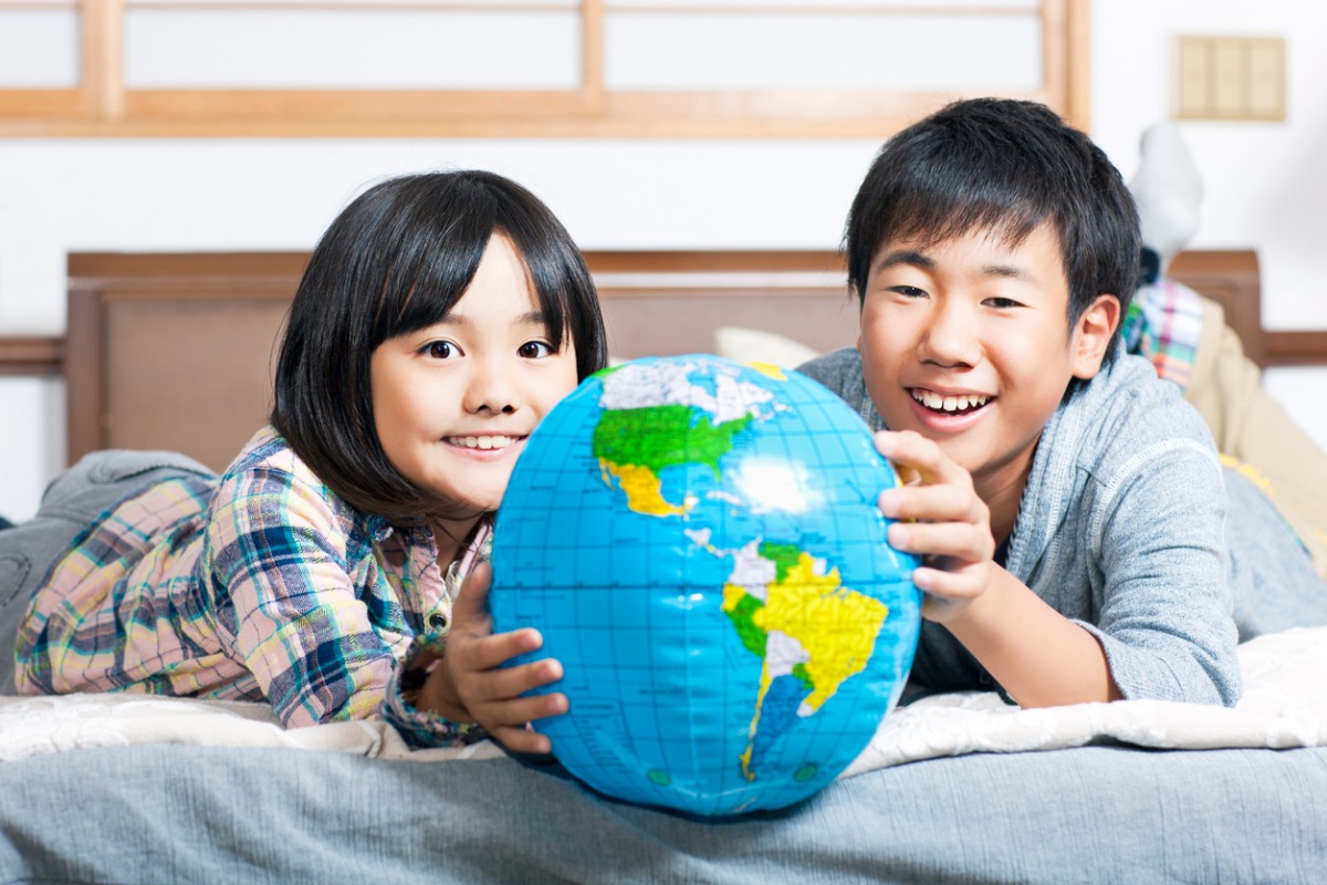 子供が小さくても始められる！世界地図を覚える方法とは？